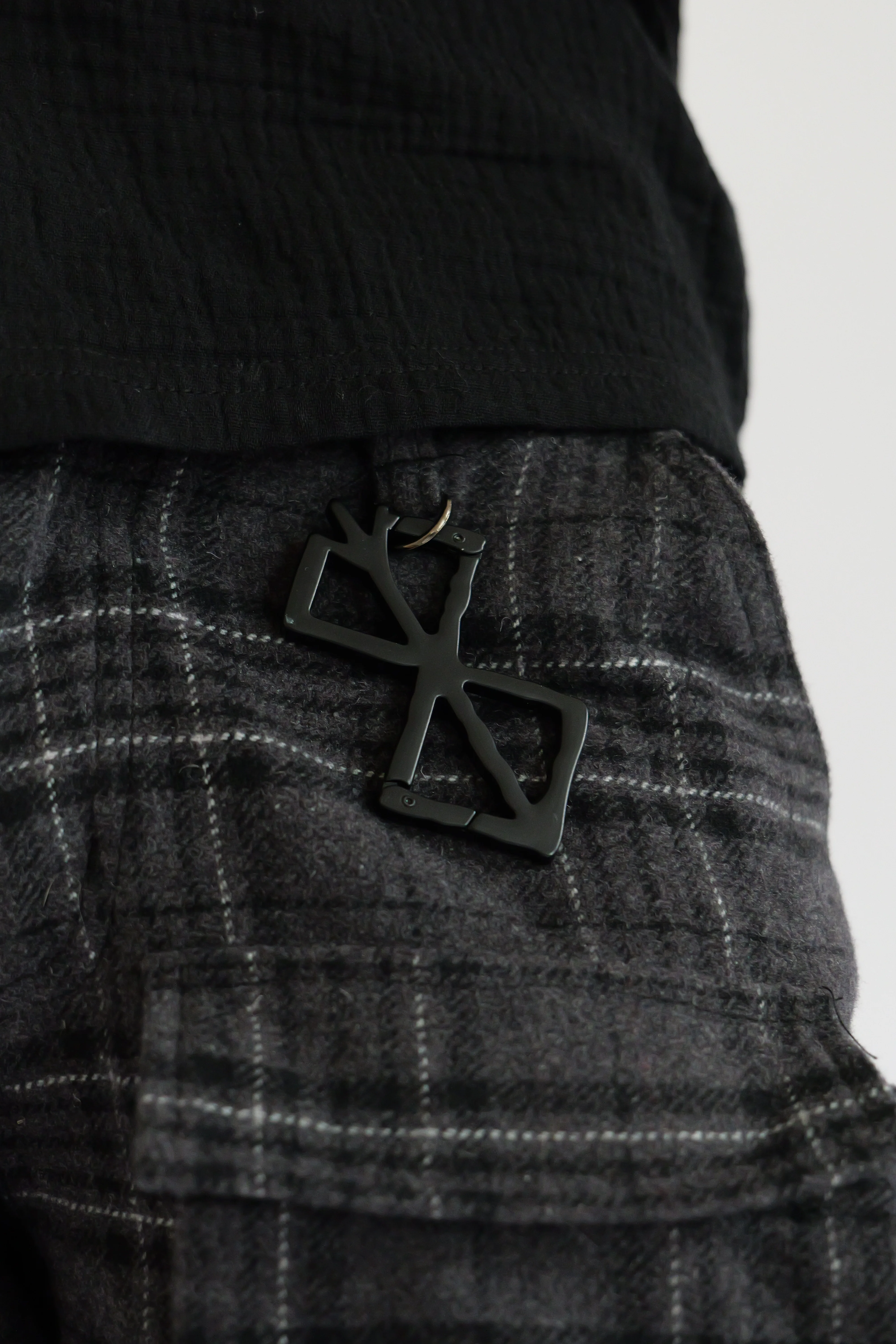 Black Branded Carabiner
