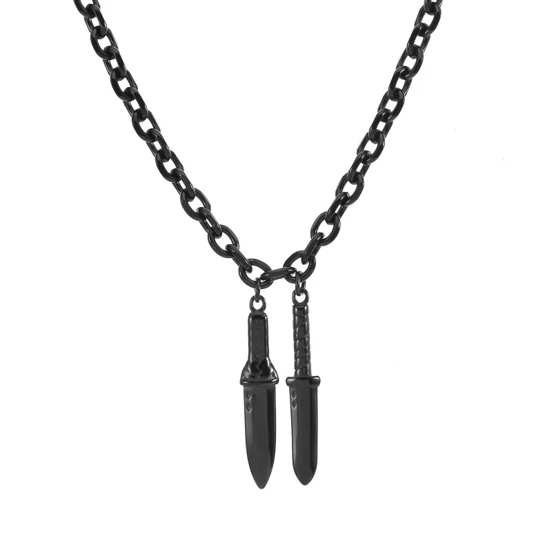 (Black) Dagger chain - Image 3