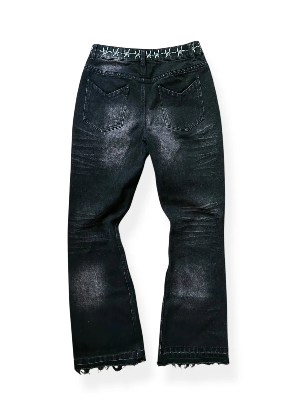 Black Ripped Jeans - Image 4