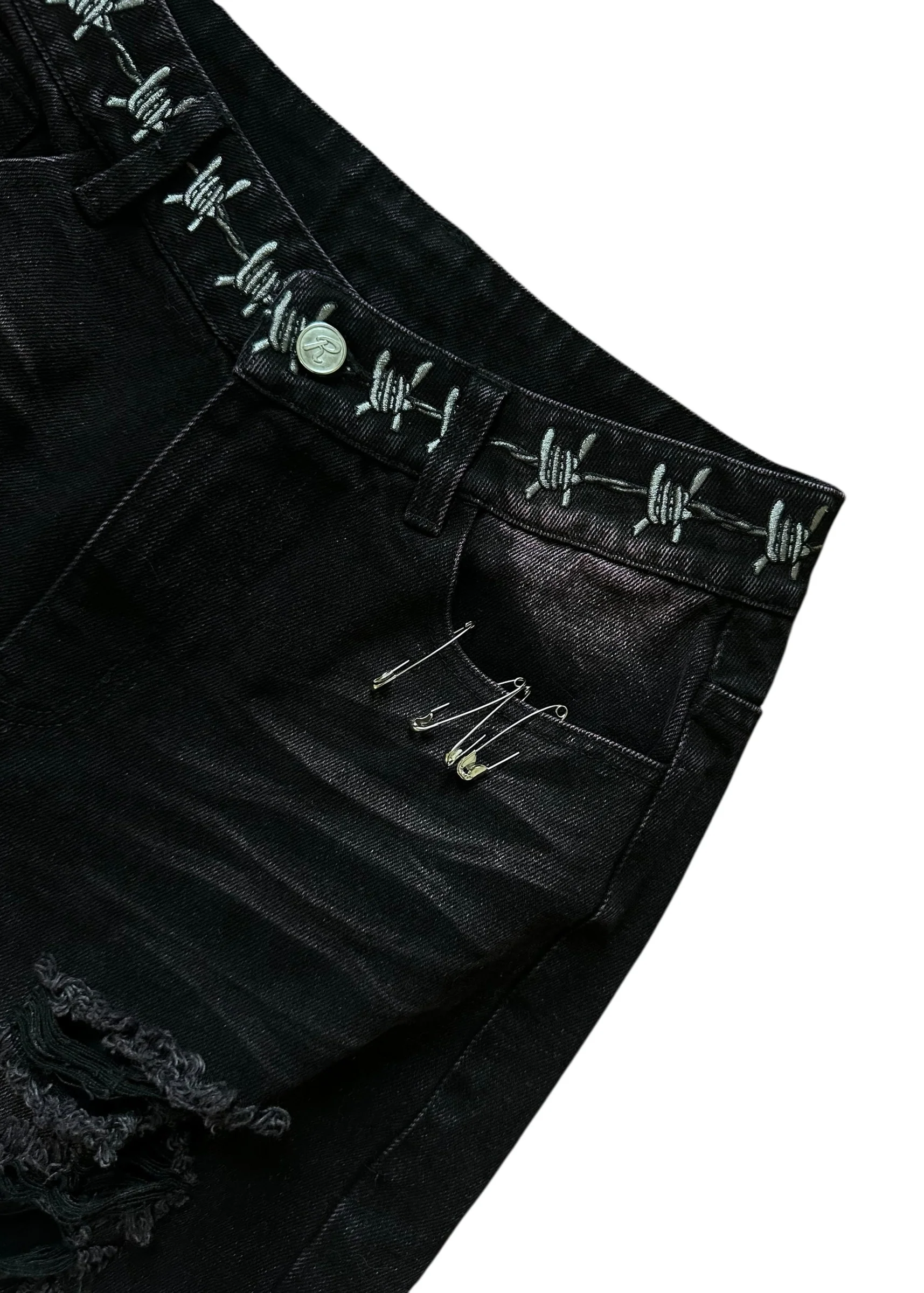 Black Ripped Jeans - Image 5