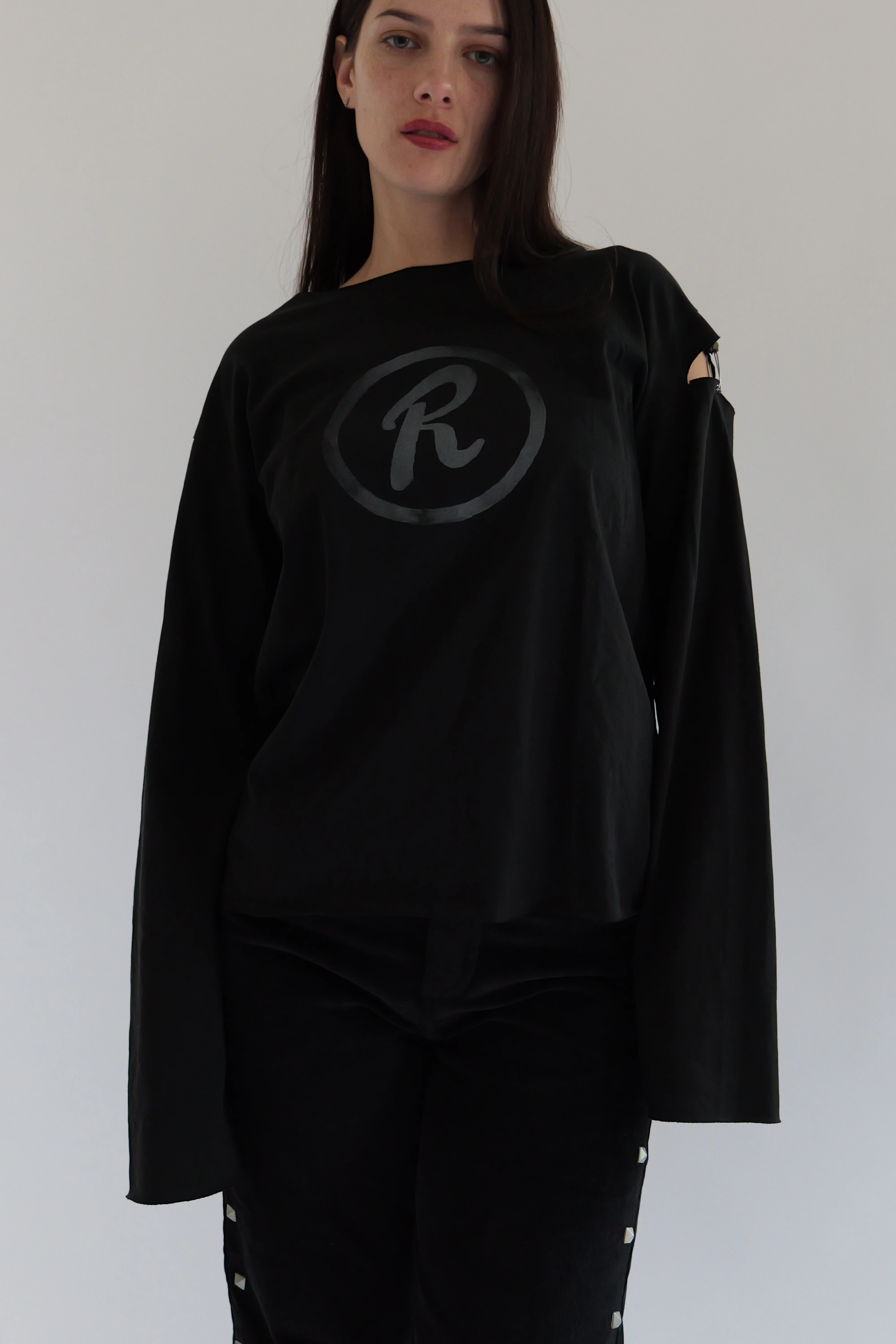 (Black) Ripped longsleeve