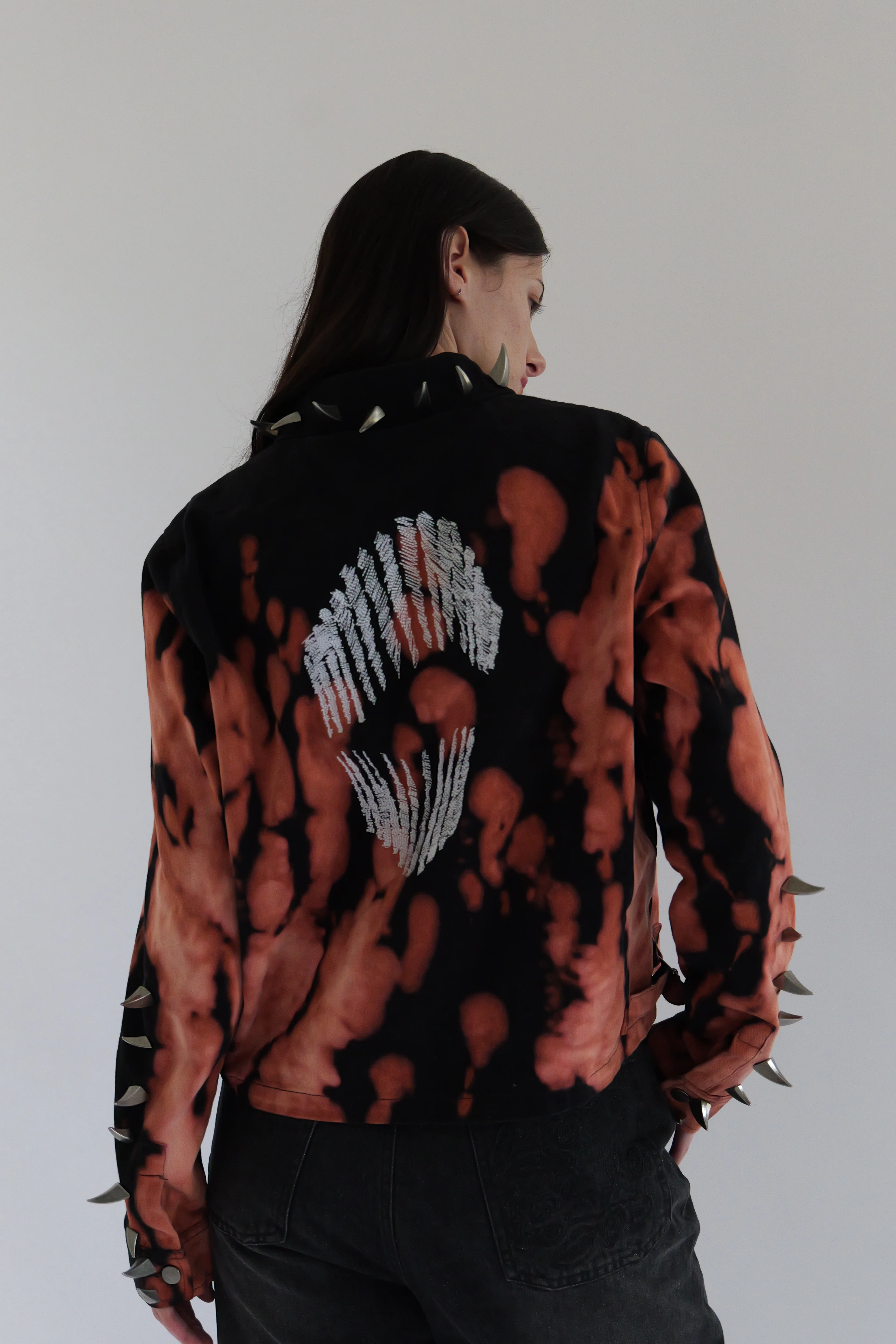 Bleached Spike Jacket - Image 9
