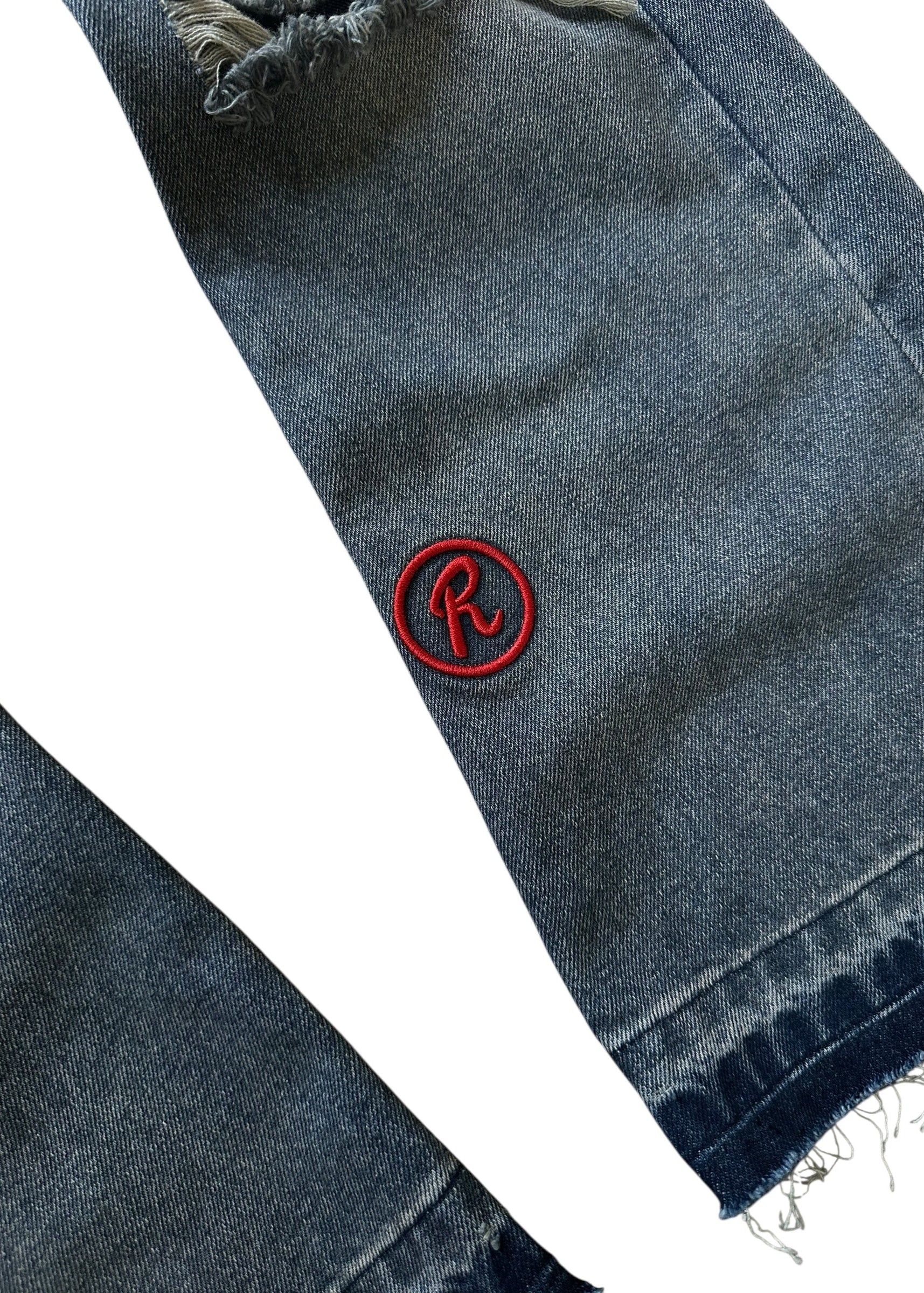Blue Ripped Jeans - Image 8