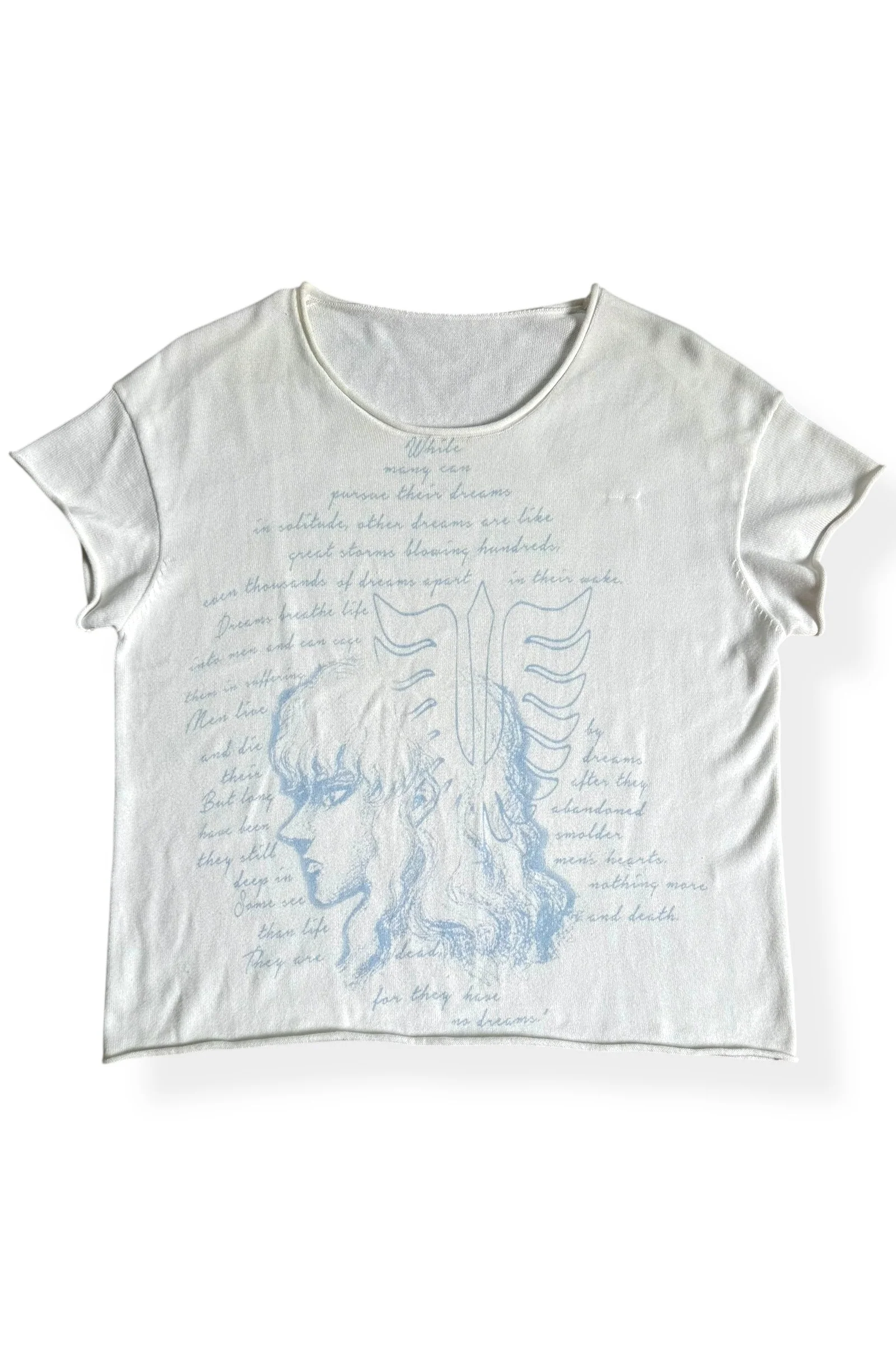 Poem Knit Tee - Image 2