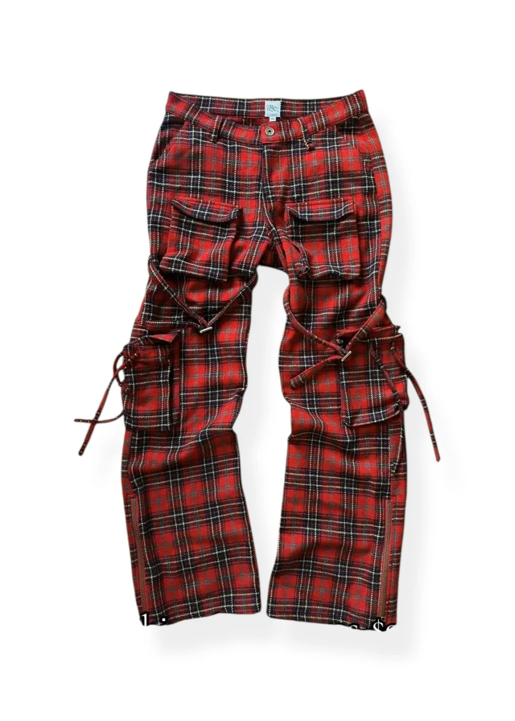 Plaid bondage cargos - Image 5