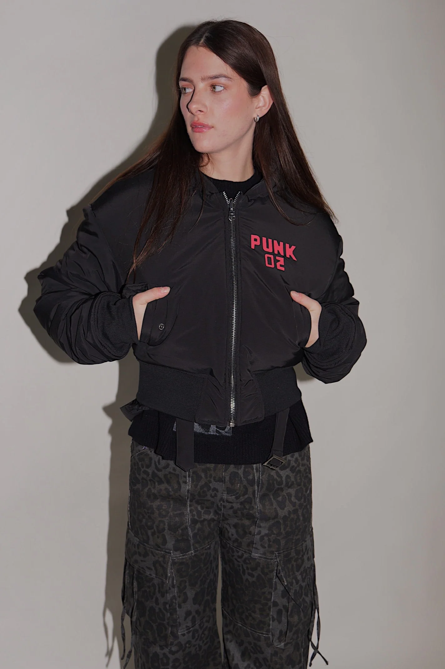(Black) Punk bomber - Image 3