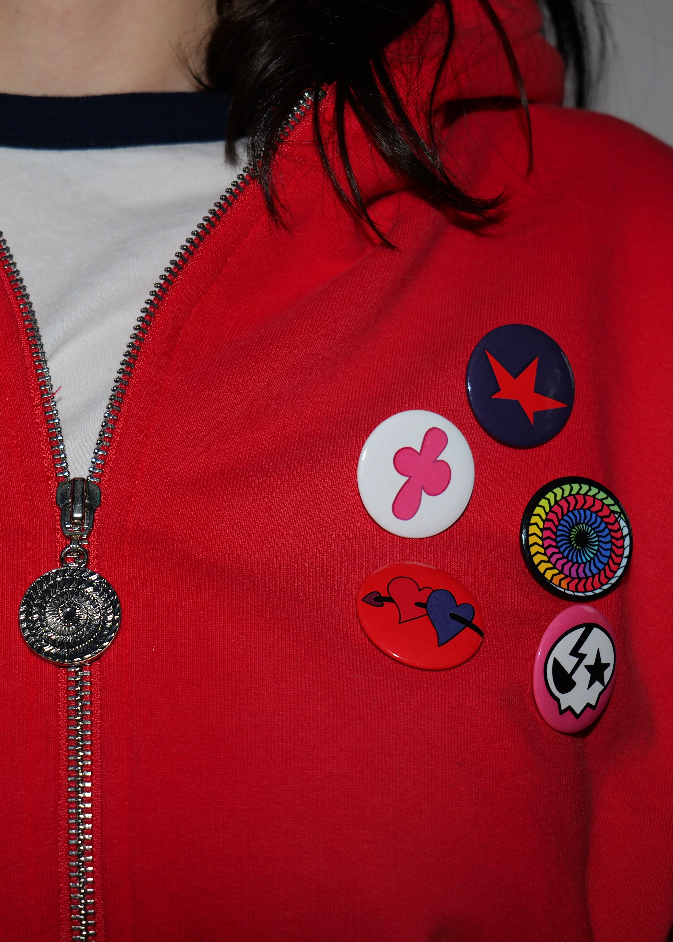 Red Pin zip-up - Image 3