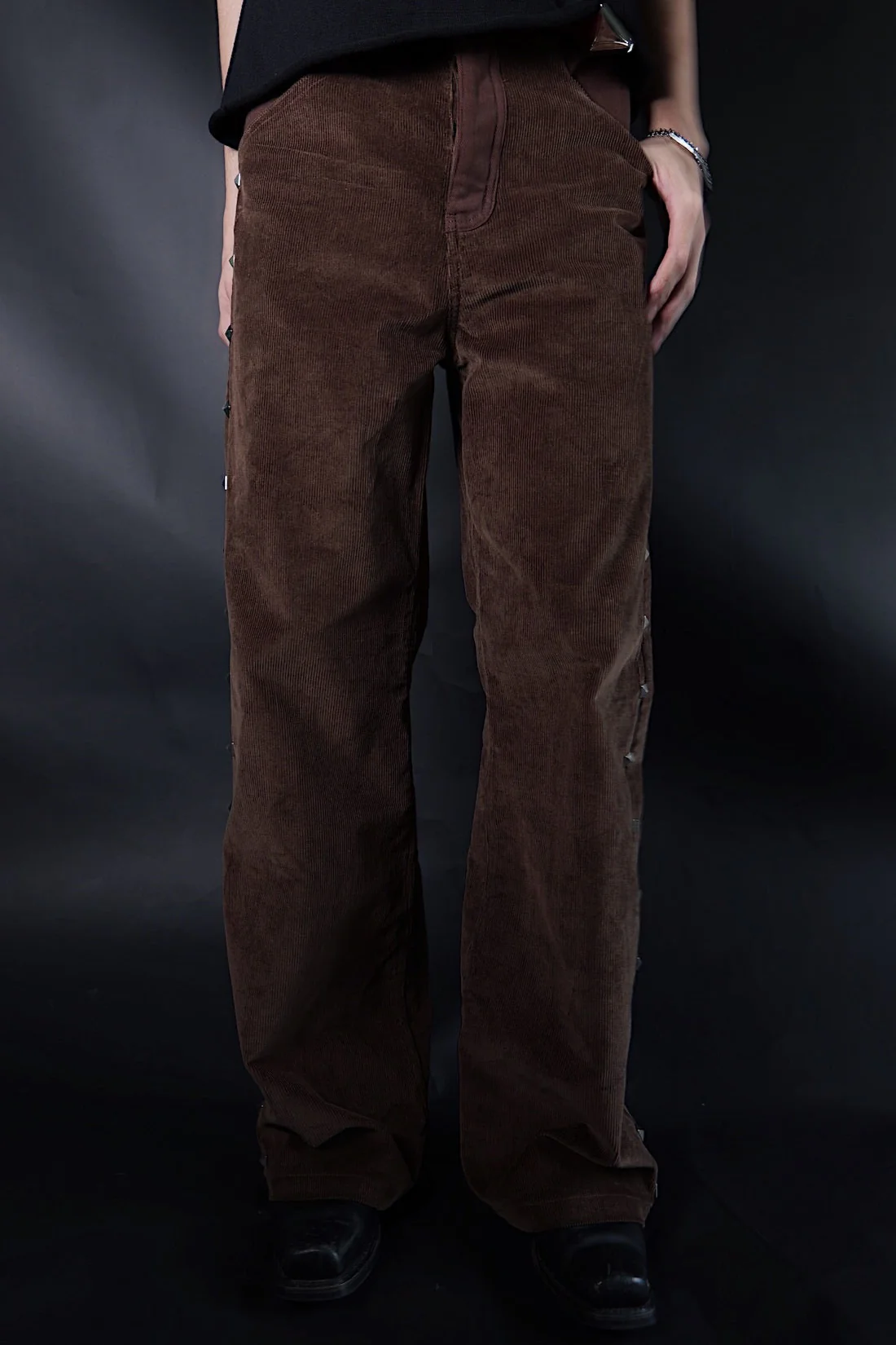 Studded Corduroy Pants - Image 3