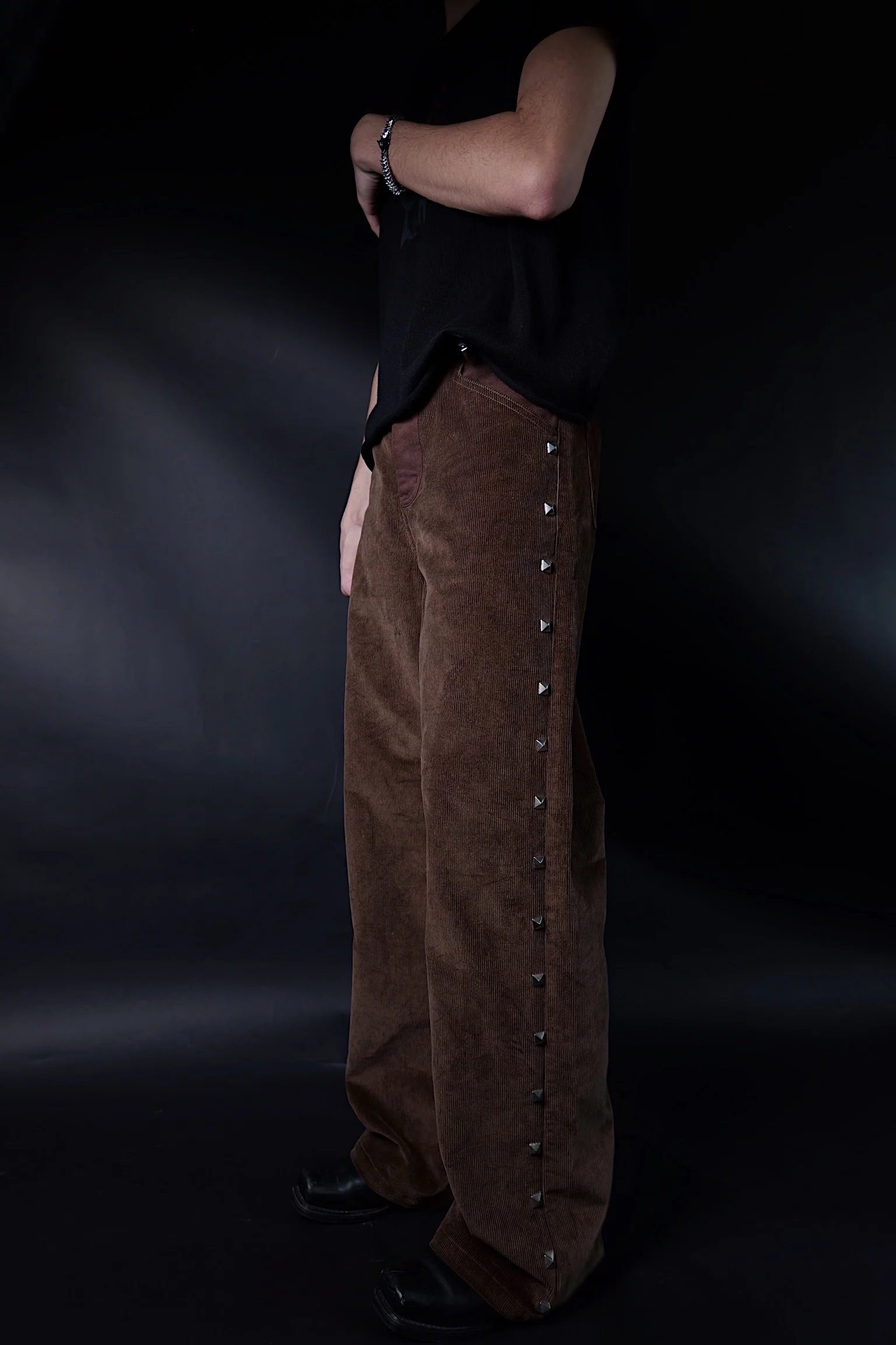 Studded Corduroy Pants - Image 5