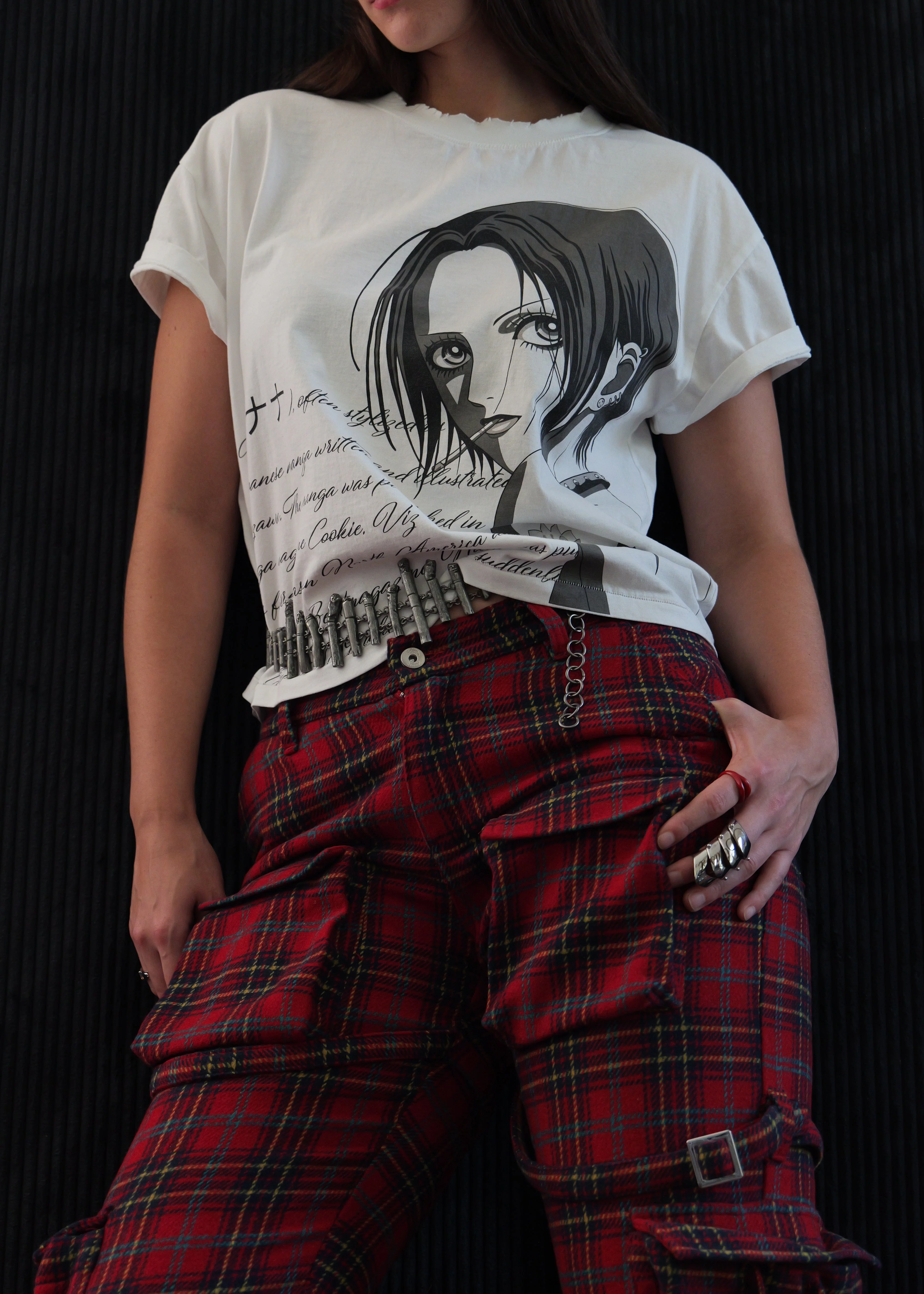 Plaid bondage cargos - Image 3