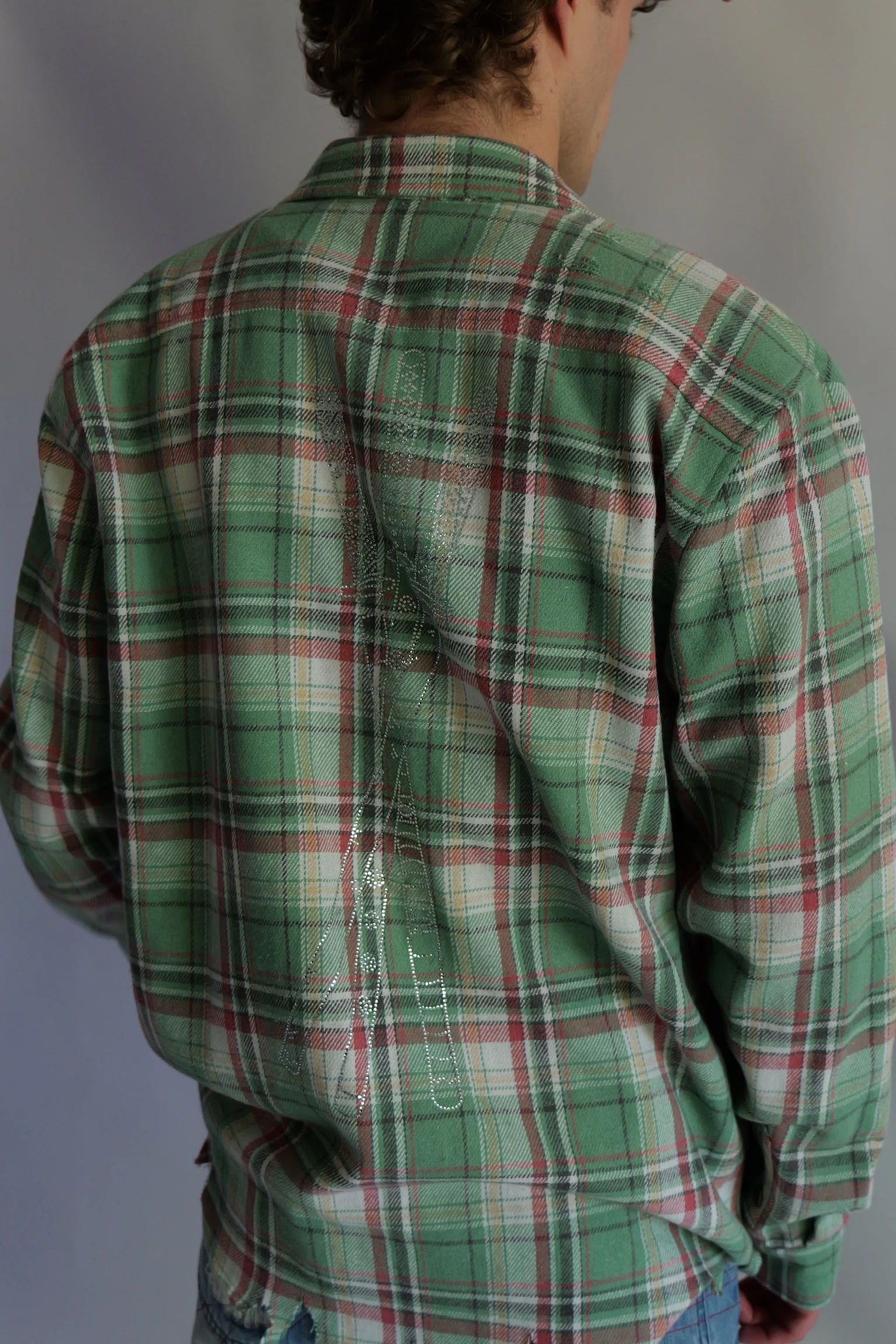 Three sword flannel green - Image 5
